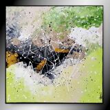 Abstract painting table