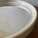 White Bakelite mirror from the 70s