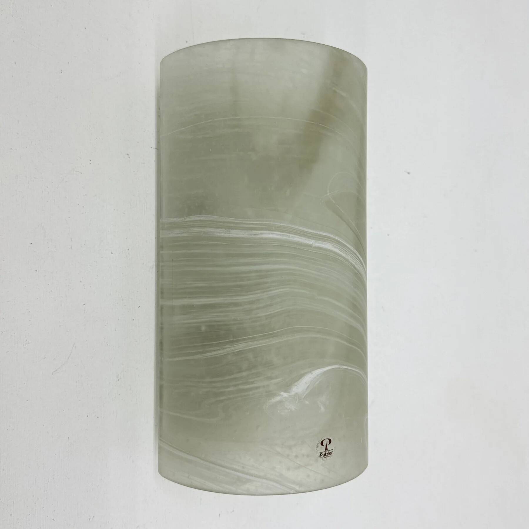 Peil & Putzer glass wall lamp sconce, 1970s