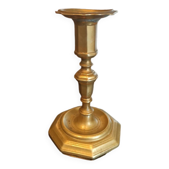 18th century bronze candle holder