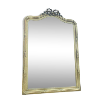Miroir ancien doré 19ème Louis Philippe