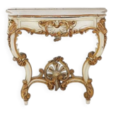 19th Century Italian Louis XVI Style Carved Wood console Planter