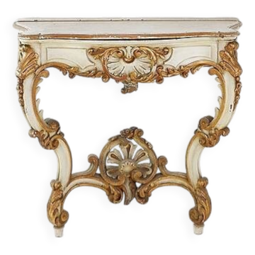 19th Century Italian Louis XVI Style Carved Wood console Planter