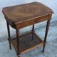 Antique dressing table, walnut pocket emptier
