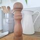 Wooden salt shaker