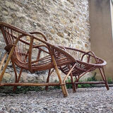 Fauteuil rotin