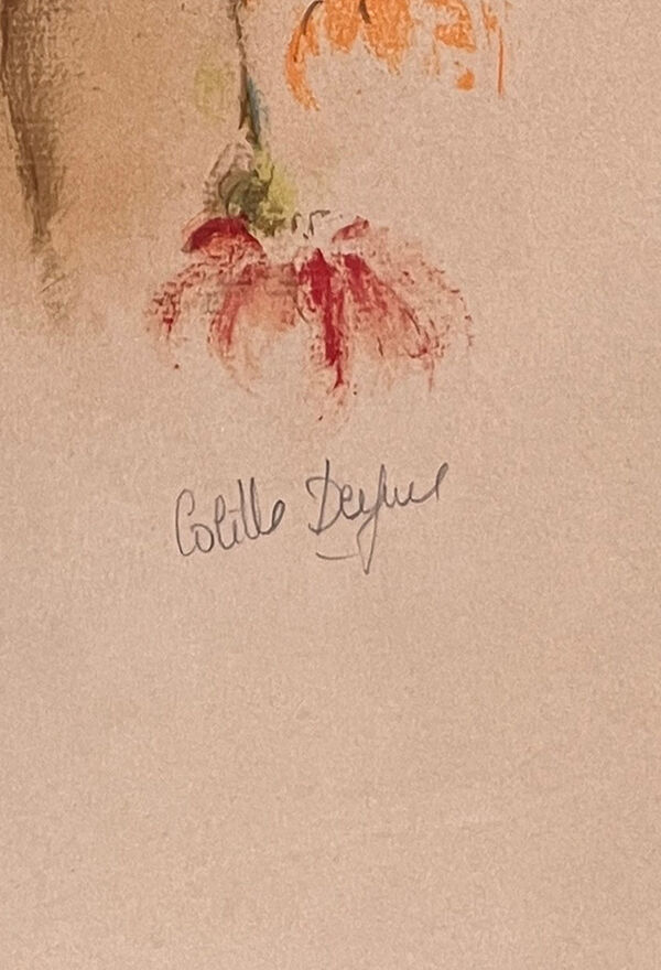 Lithographie de Colette Deyme