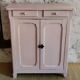 Buffet parisien rose ancien