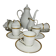 Antique porcelain coffee service – 9 people, Limoges