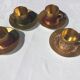 4 cups and under cups G.Dumas Fils, Limoges