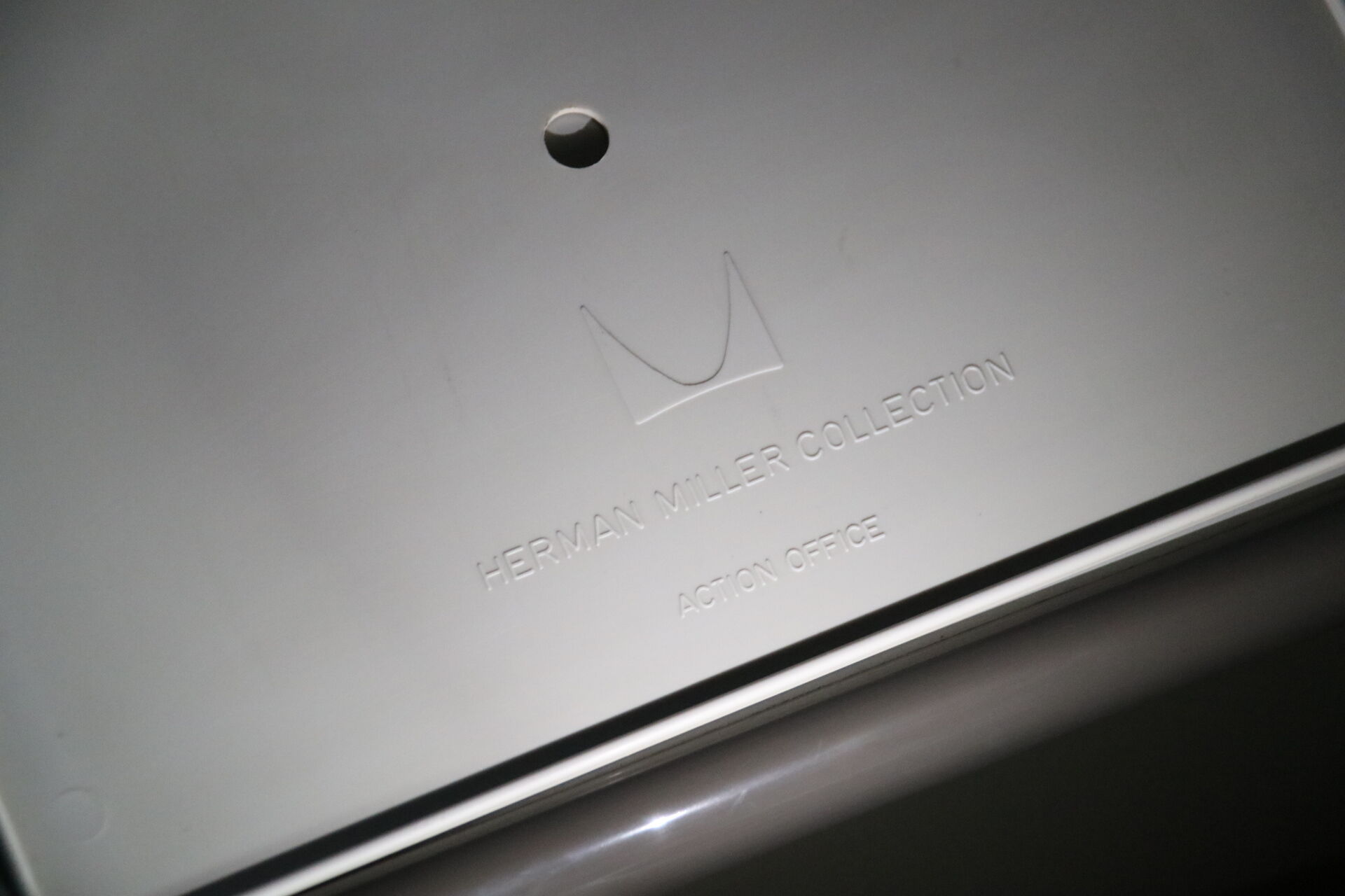 'Action office desk'  in walnut  designed by George Nelson  for Herman Miller - US - 1960's