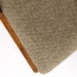 Set of 3 Vintage Beechwood Chairs, 2 Side & 1 Armchair, 1970s, Germany