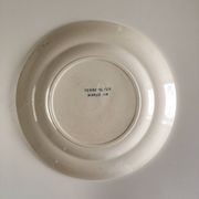 8 plates Moroccan model in earthenware - French manufacture