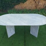 Marble dining table 1980