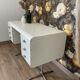 White laqué desk, year 70