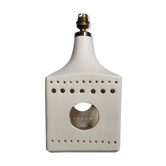 Pied de lampe en porcelaine blanche, Poteries du Marais, vers 1960/1970