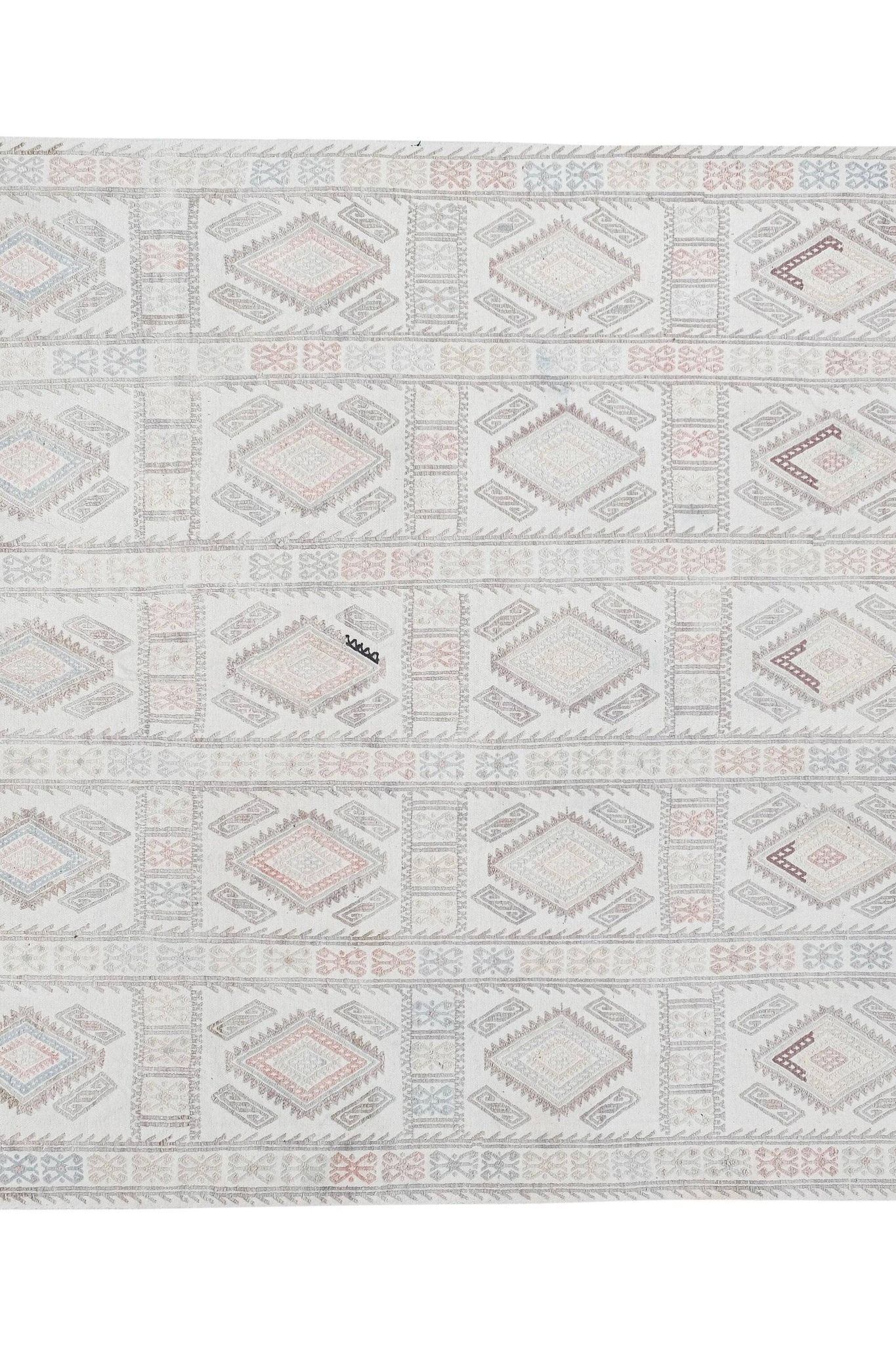 Kilim turc vintage tissé main 156x216 cm