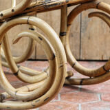 Bamboo rocking chair