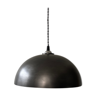 Old industrial steel hanging lamp 30 cm