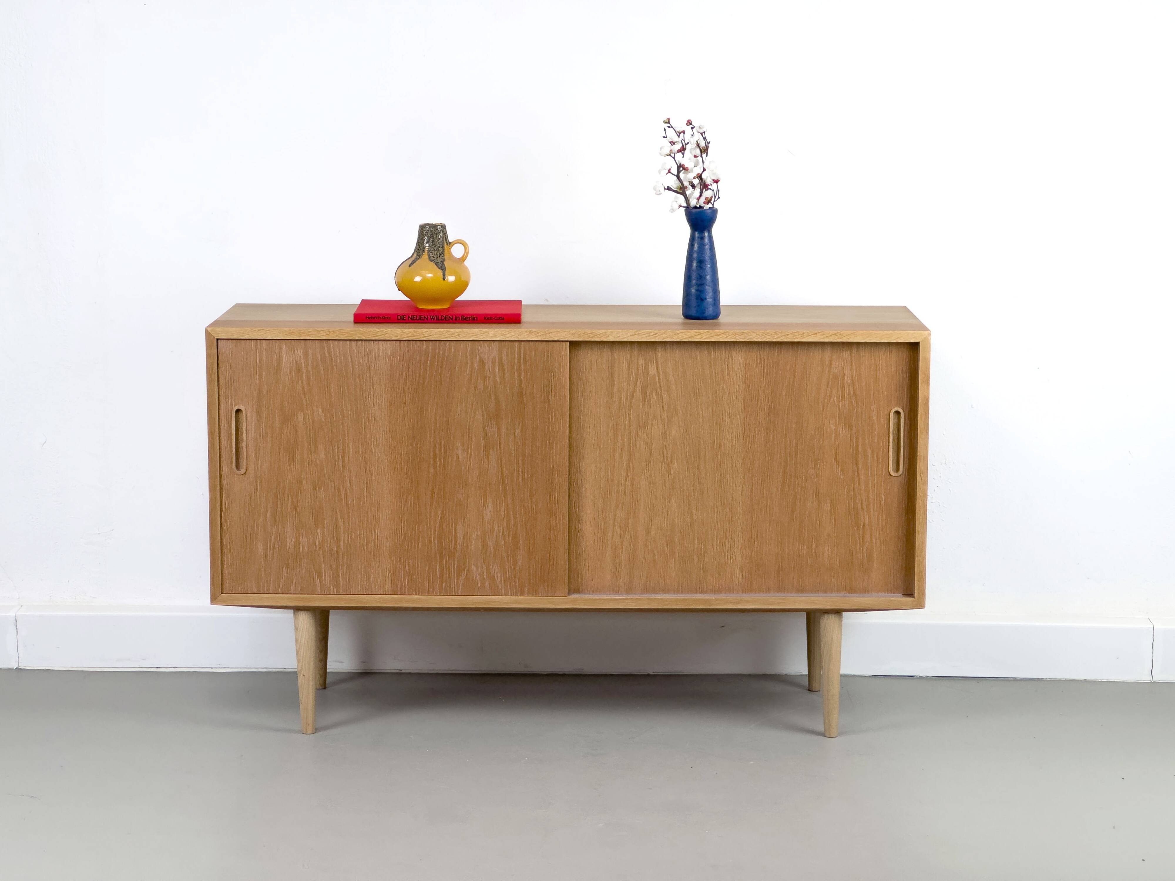 Danish Oak Sideboard by Carlo Jensen for Hundevad & Co., 1960s