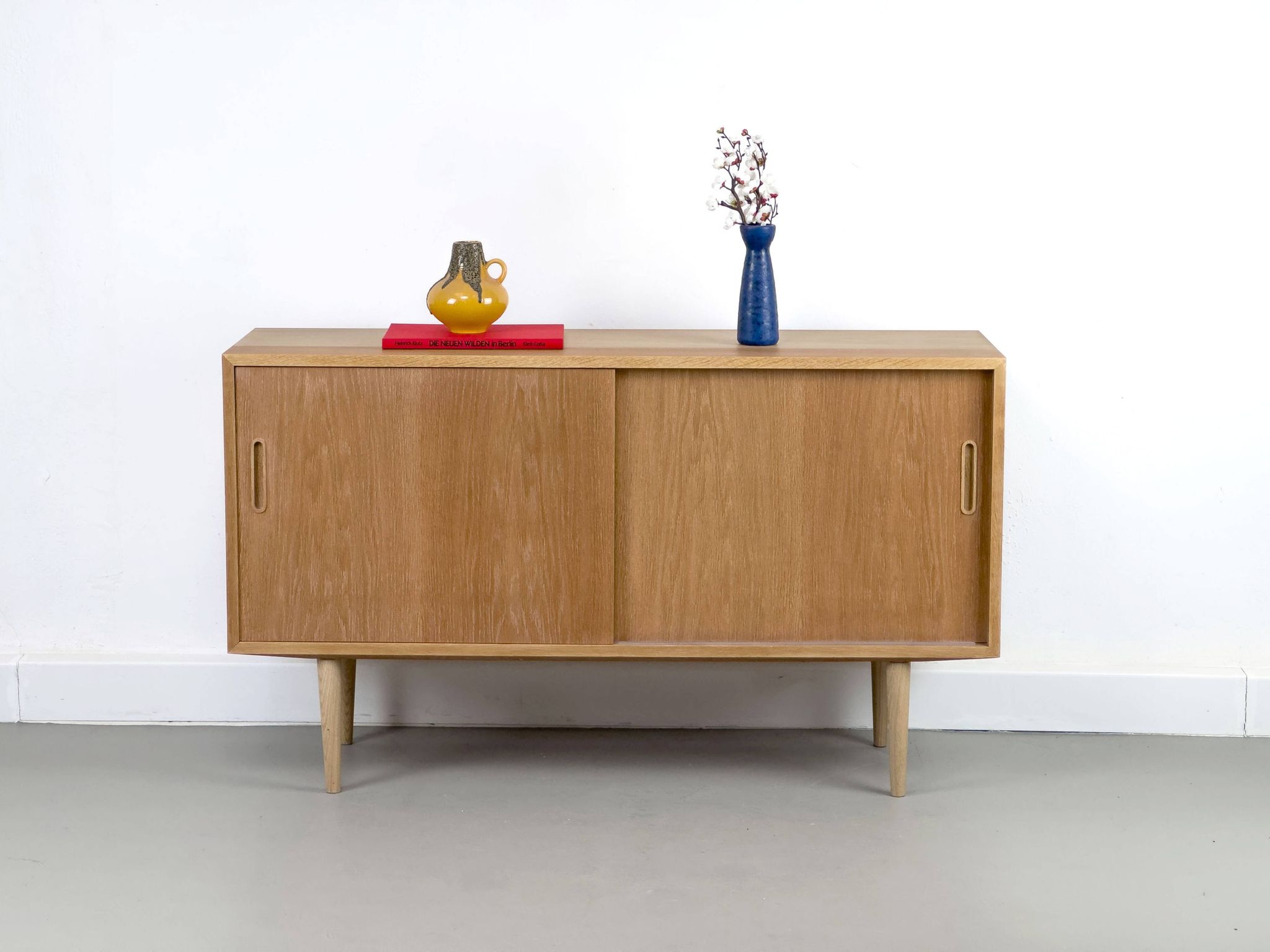 Danish Oak Sideboard by Carlo Jensen for Hundevad & Co., 1960s
