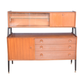 Cabinet restauré en teck années 1960 Nathan