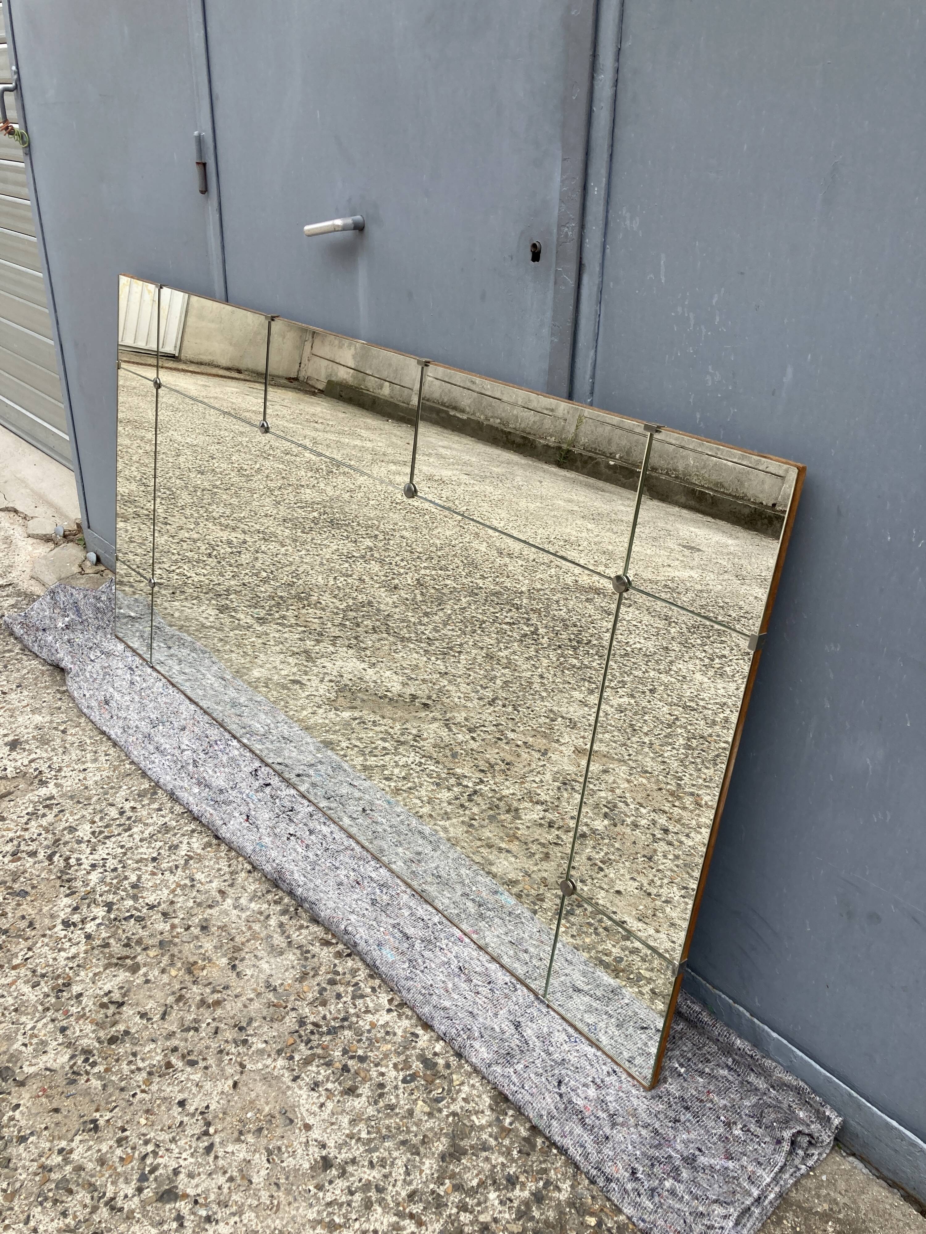 70s brasserie mirror 180x90cm