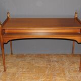 Flat Desk Three Drawers And Lacquer Maison Gauthier Around 1960