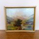 Oil on panel painting signed K. Vukovic landscape montage