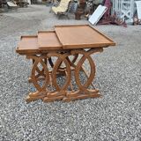 Antique nesting table