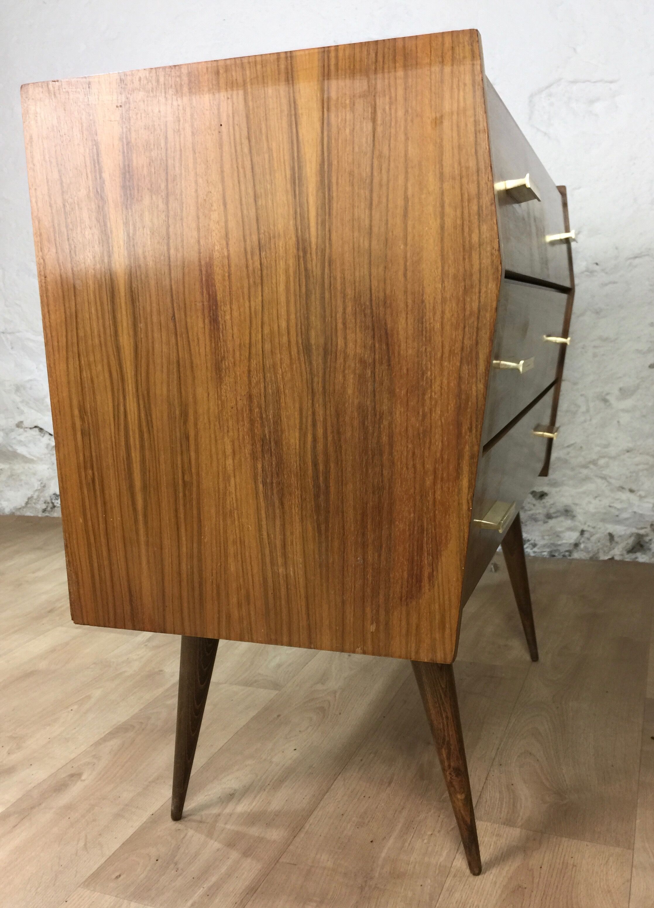 Chest of drawers 3 drawers 60s