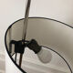 E-reader, German sliding floor lamp 1970