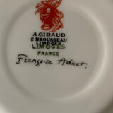 Vintage Limoges Porcelain Coffee Cups – Françoise Adnet “Black Coral”