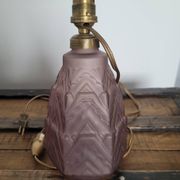 Art Deco lamp base
