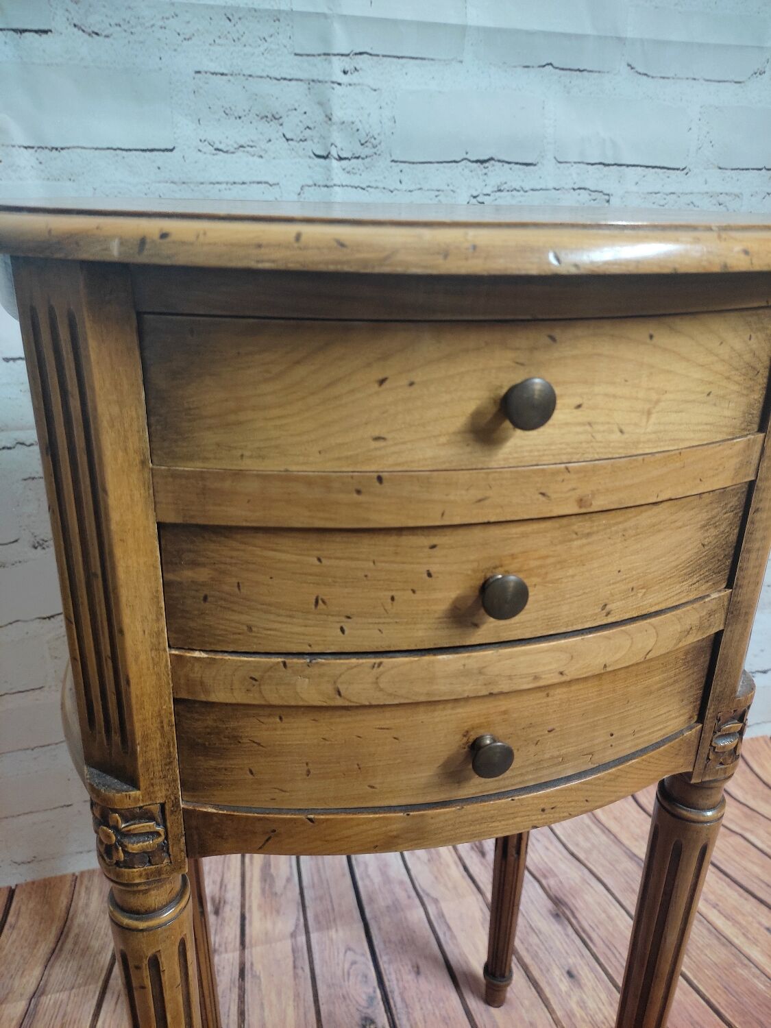 Louis XVI style bedside table