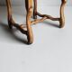 4 sheep bone chairs, Louis XIII style
