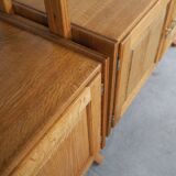 Oak system bookcase, Danish design, 1960s, designer: Henning Kjærnulf