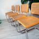 Series of 4 chairs Cesca Breuer B32, Italy