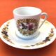 5 Tasses soucoupes à café Limoges Porcelaine BM Porcelaine Française