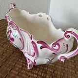 Antique Desvres earthenware planter