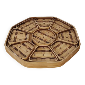 Plateau Bambou Osier