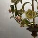 Tole Ceramic Flower Italian Chandelier 1960’s 