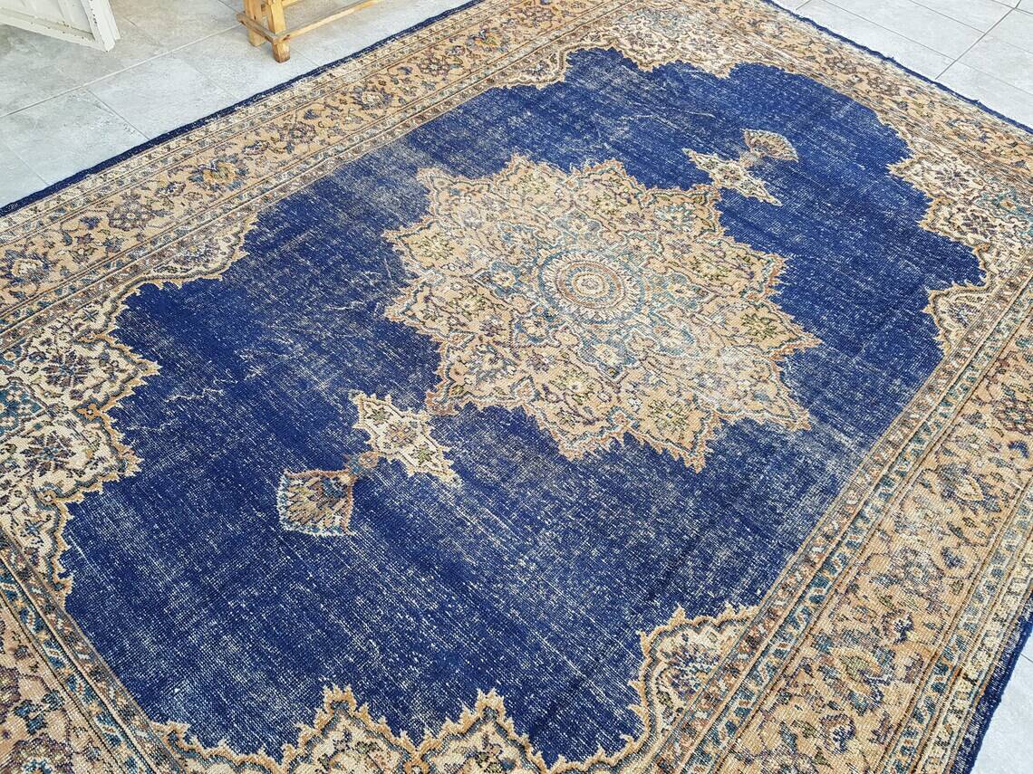 Tapis de salon Oushak grande taille sku 1072