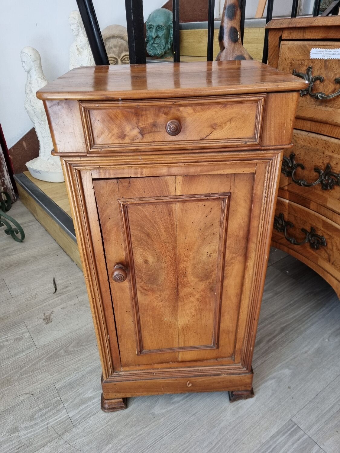 Louis Philippe bedside table