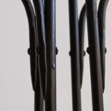 Large Wrought Iron Floor Candelabra, 1950s