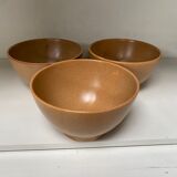 Set of 3 stoneware bowls