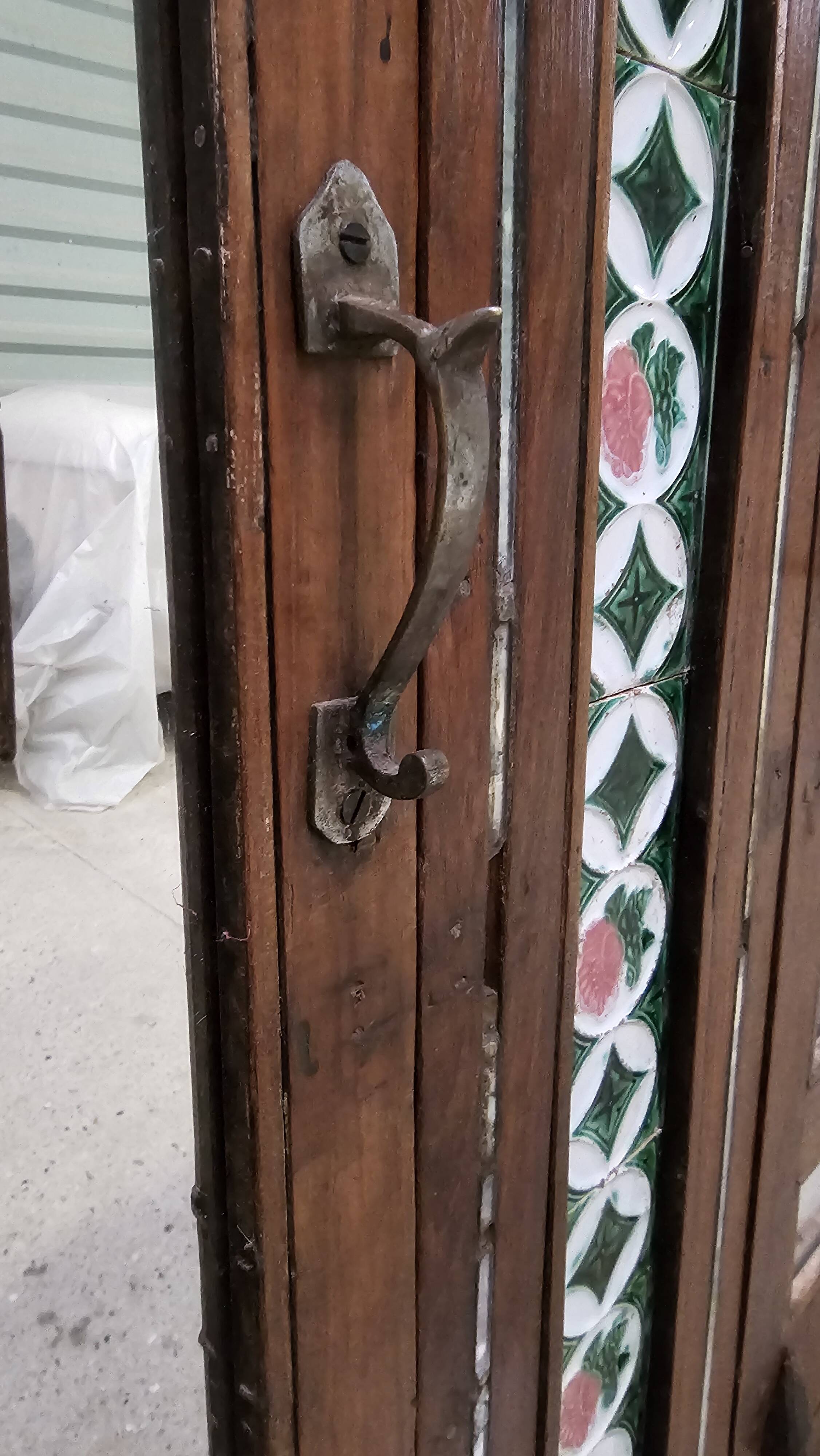 Colonial sideboard in Burmese teak