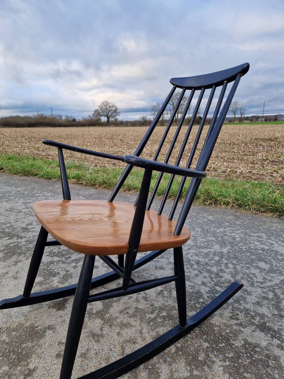 Rocking chair Scandinavian style 50s 60s