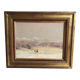 Huile sur toile paysage de Haute Provence