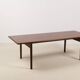 Table basse en teck massif et chêne AT-15 de Hans Wegner pour Andreas Tuck